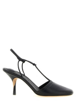 Black Slingback Pumps 1