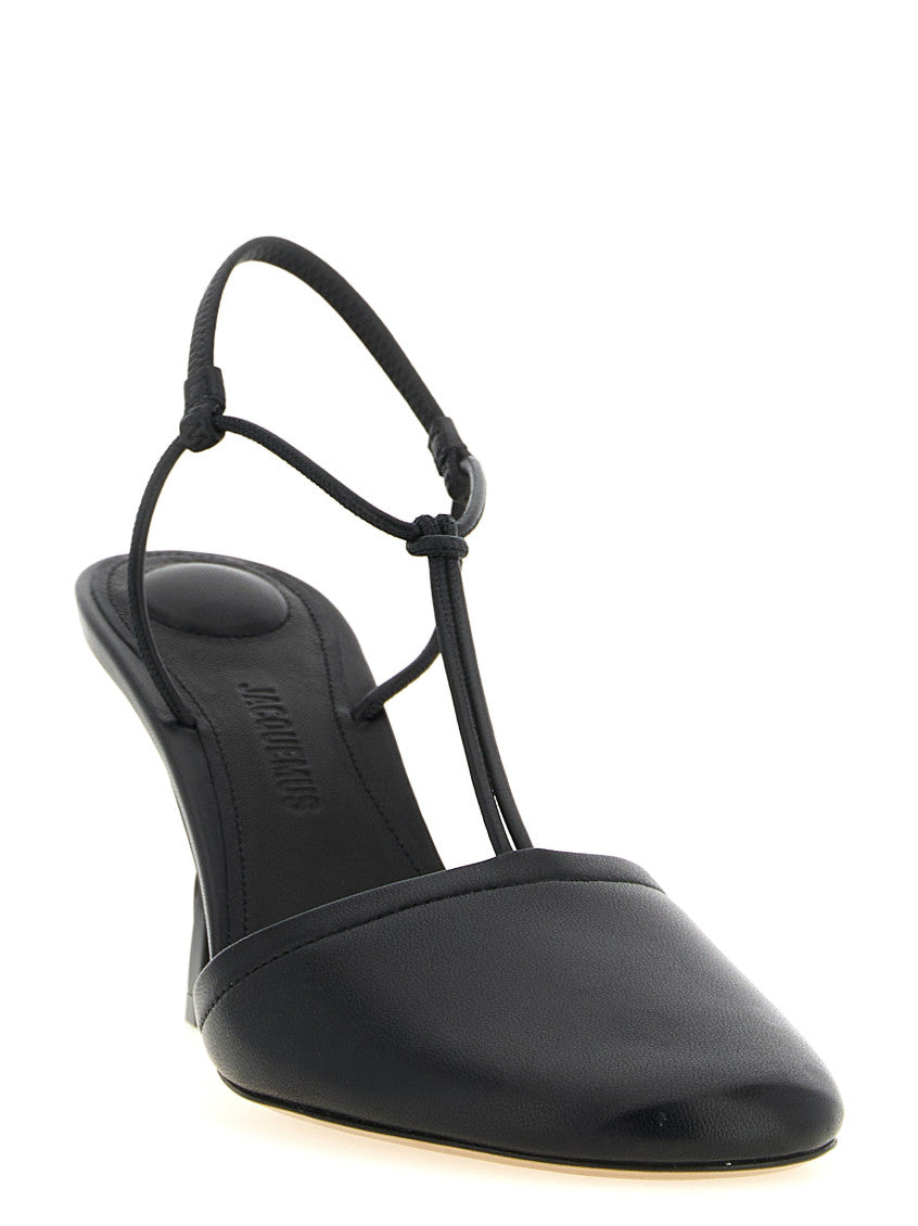 Black Slingback Pumps 2