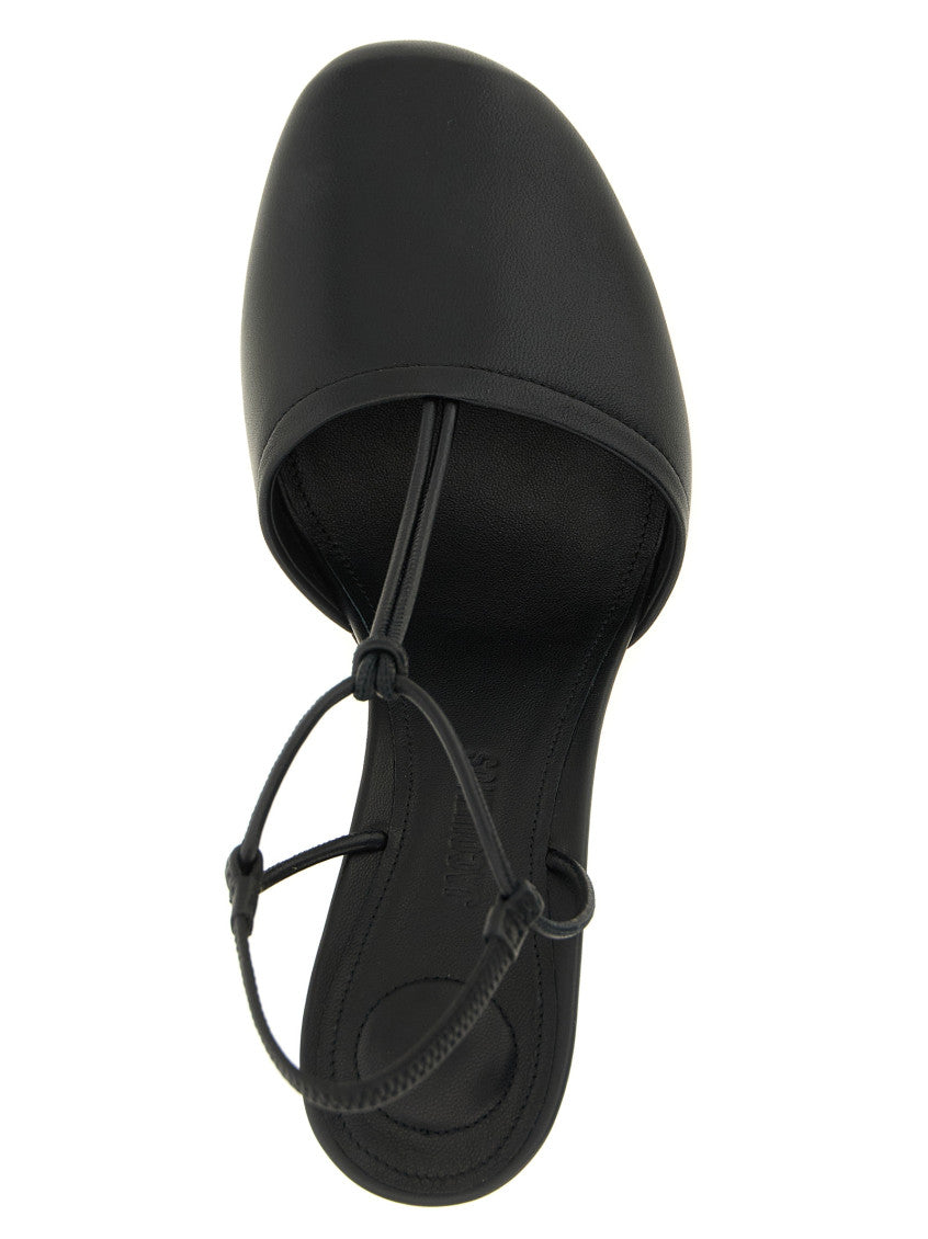 Black Slingback Pumps 4