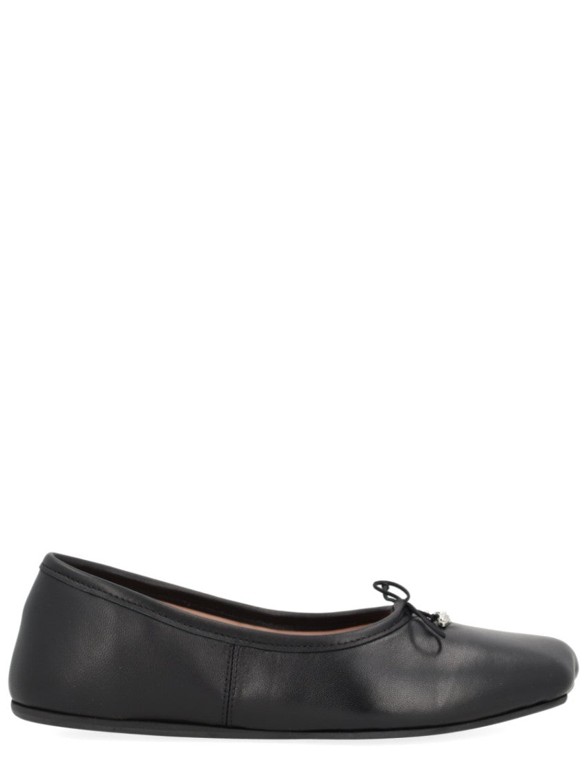 Black Bow Ballet Flats 1