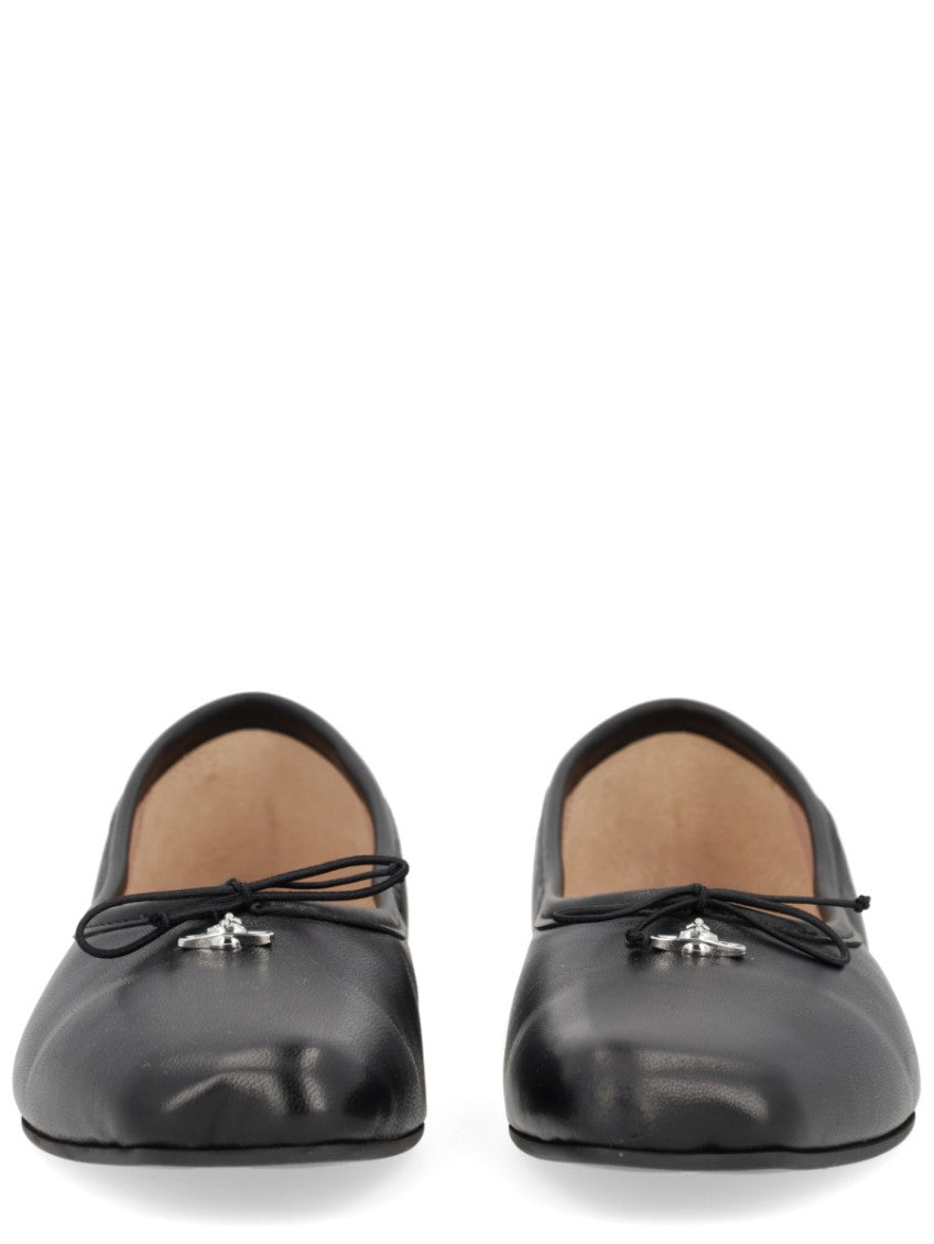 Black Bow Ballet Flats 3
