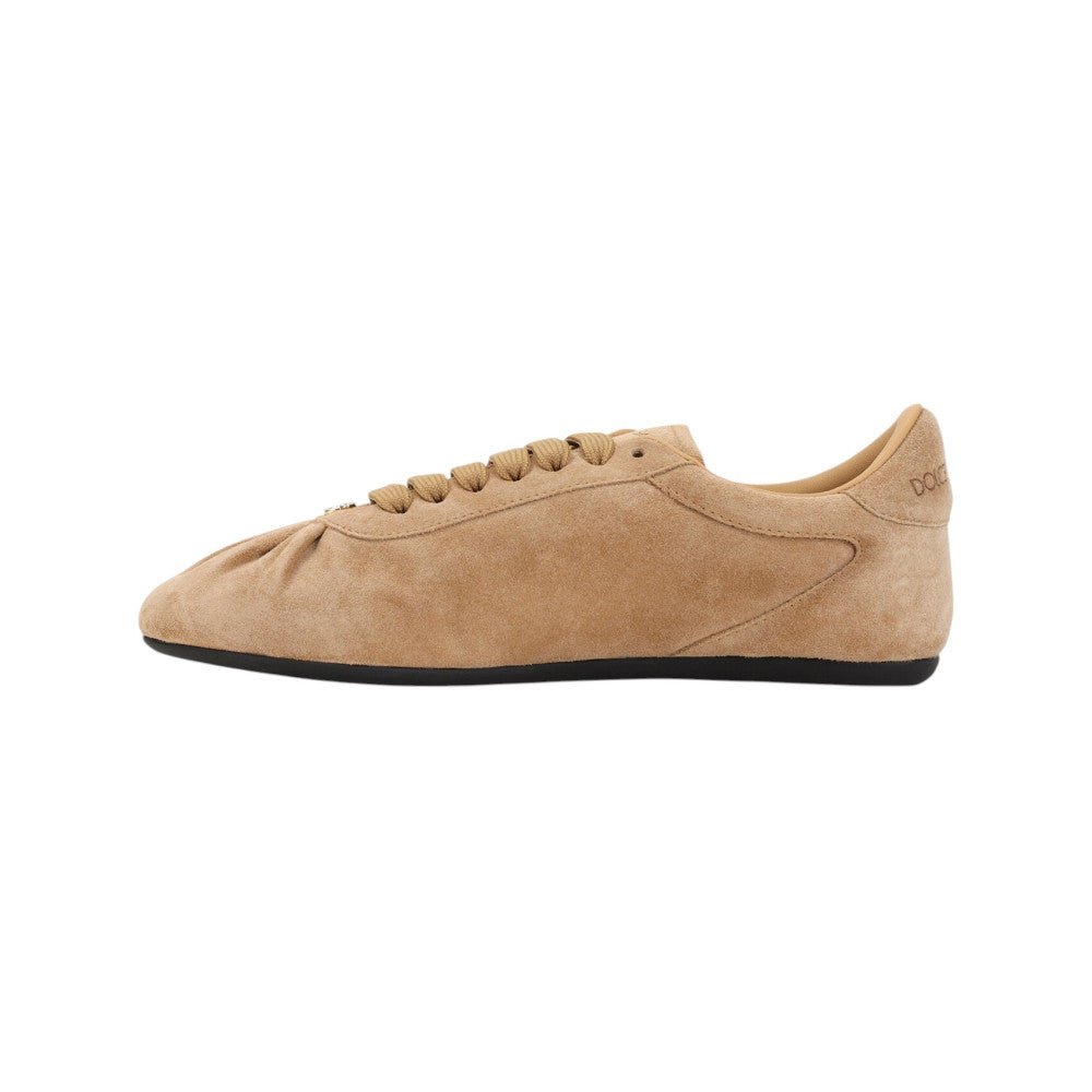 Beige Logo Sneakers 3