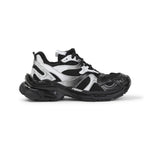 BlackWhite Color Block Sneakers 1