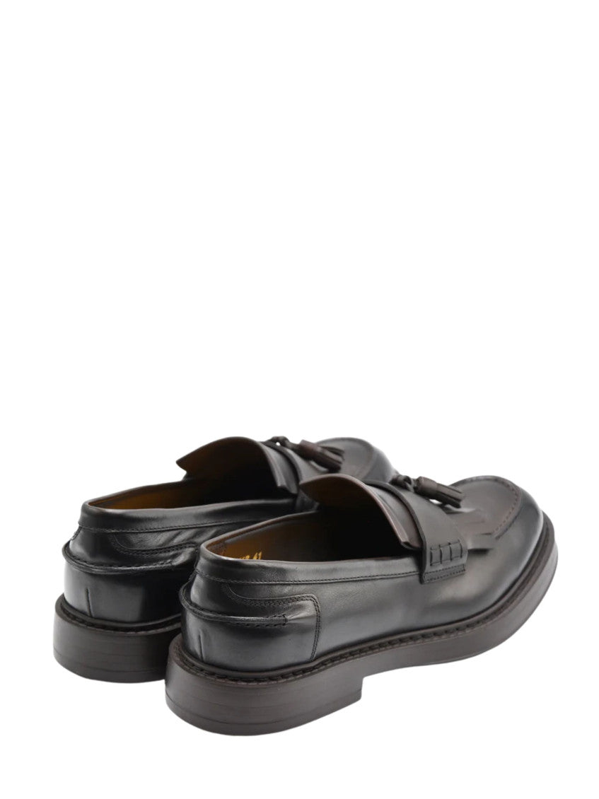 Brown Leather Adler Loafers 5