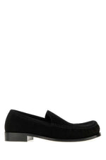 Black Suede Loafers 1