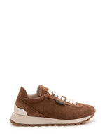 Brown Lace Up Sneakers 1