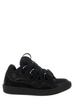 Black Leather Sneakers 1