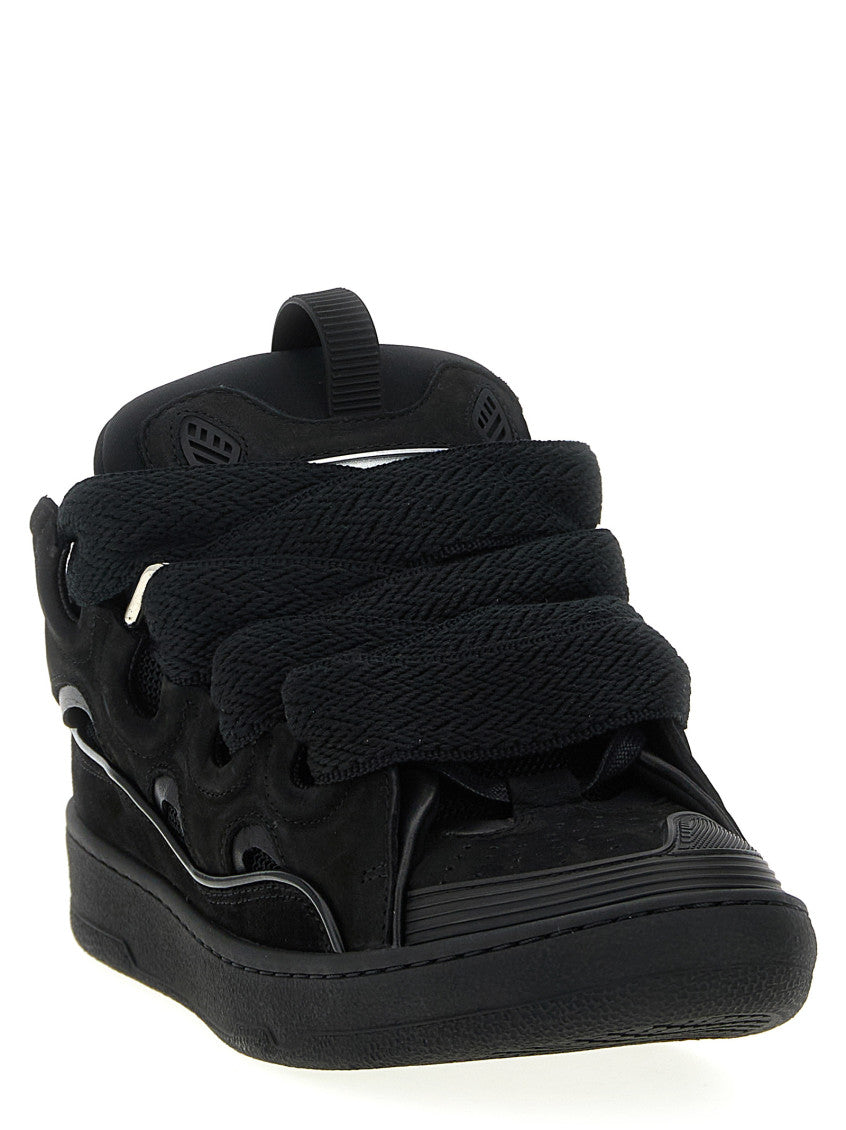 Black Leather Sneakers 2