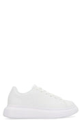White Leather Low-top Sneakers 1