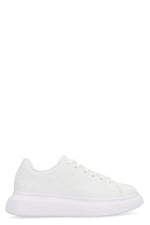 White Leather Low-top Sneakers 1