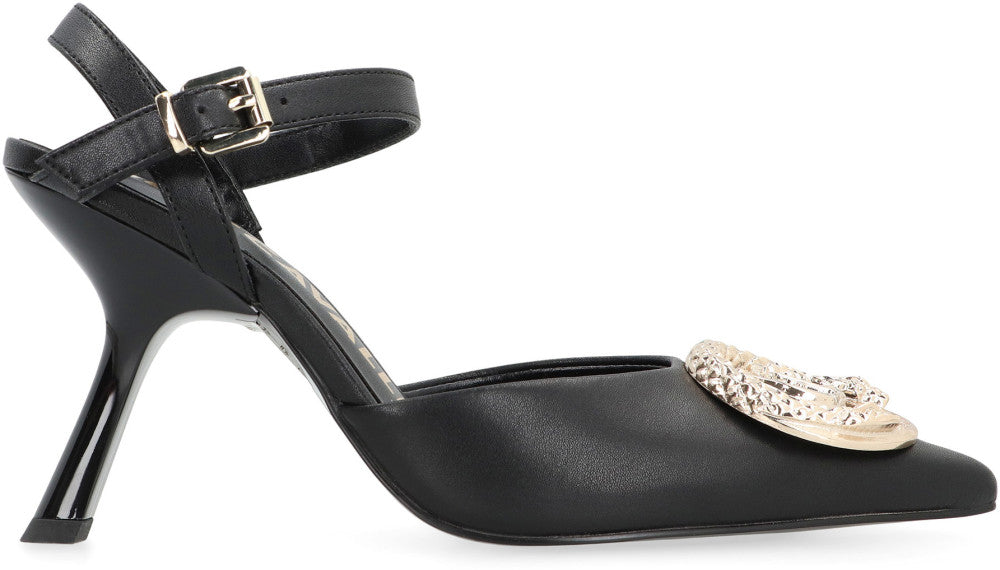 Black Ankle-strap Heels 2