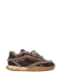 Brown Lace-up Sneakers 1