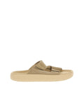 Beige Slip-on Sandals 1