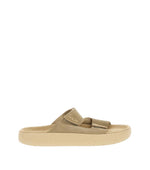 Beige Slip-on Sandals 1