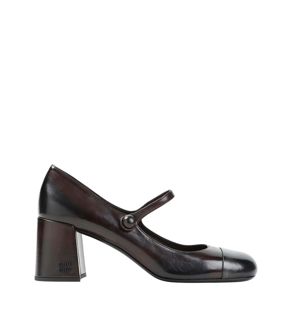 Brown Leather Pumps 2