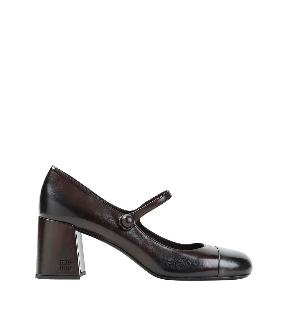 Brown Leather Pumps 3