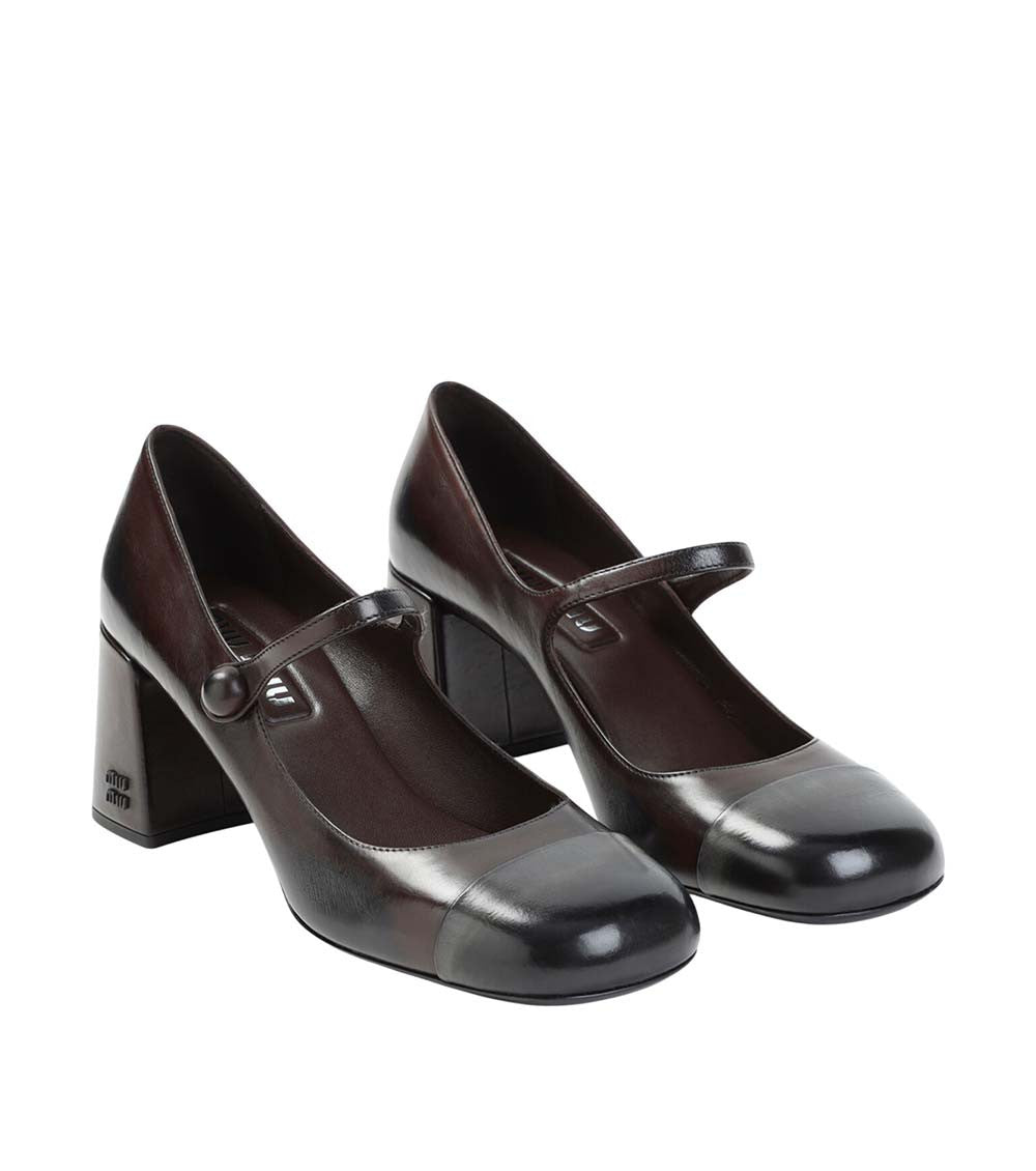 Brown Leather Pumps 5