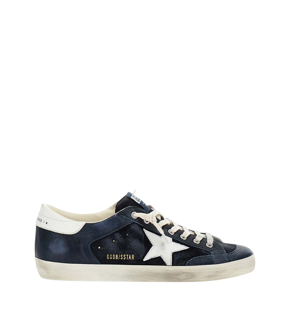 Dark Blue Super Star Sneakers 1