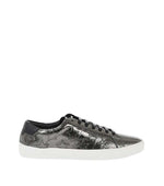 Black Low Metallic Sneakers 1