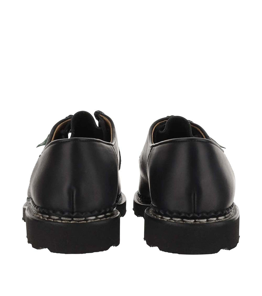 Black Leather Lace Up Shoes 4