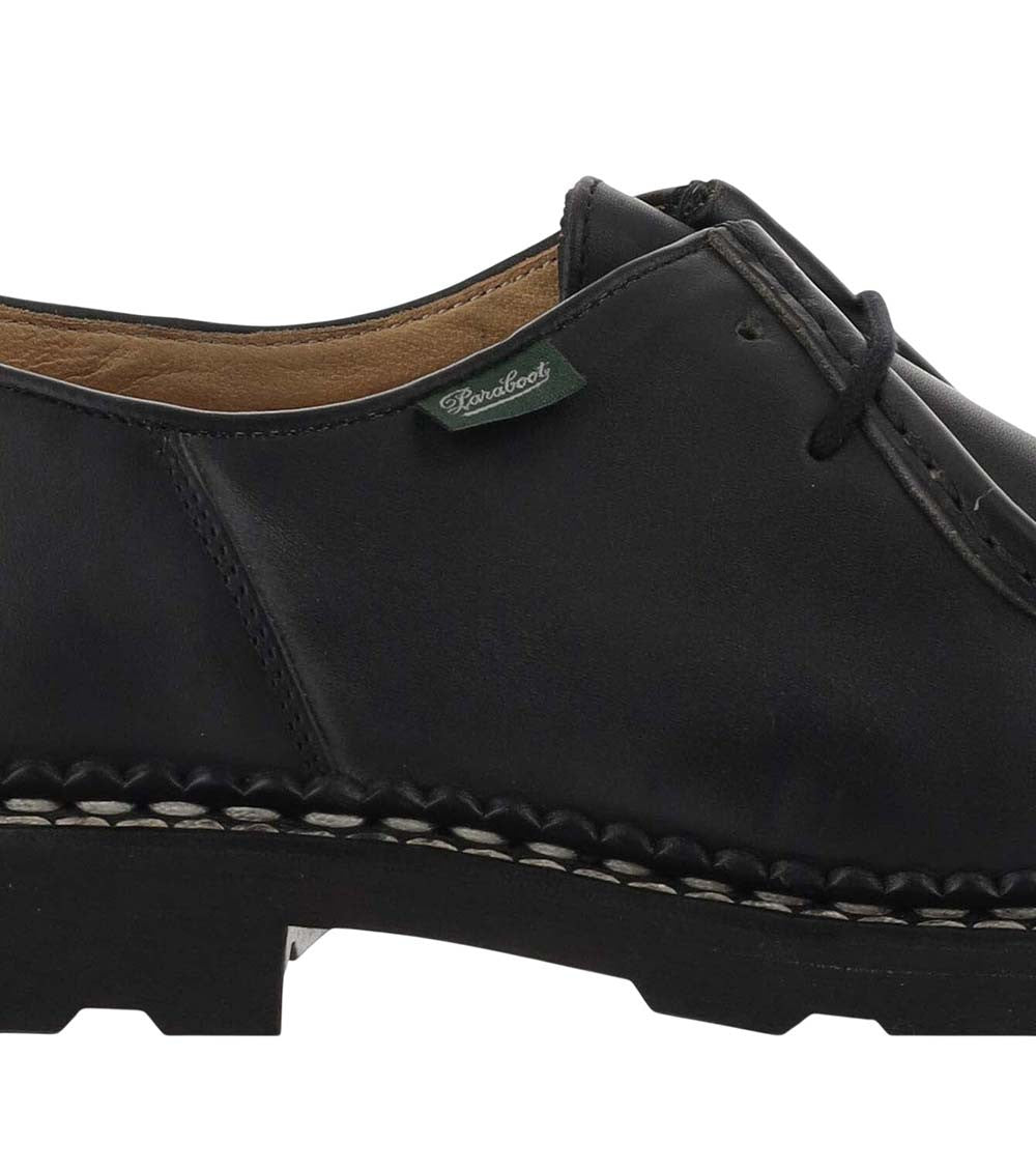 Black Leather Lace Up Shoes 5