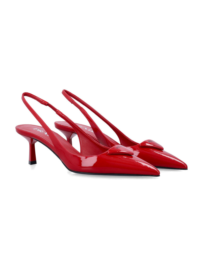 Red Slingback Pumps 2