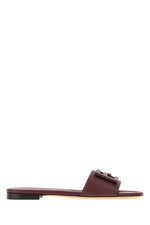 Maroon Slip On Flats 1