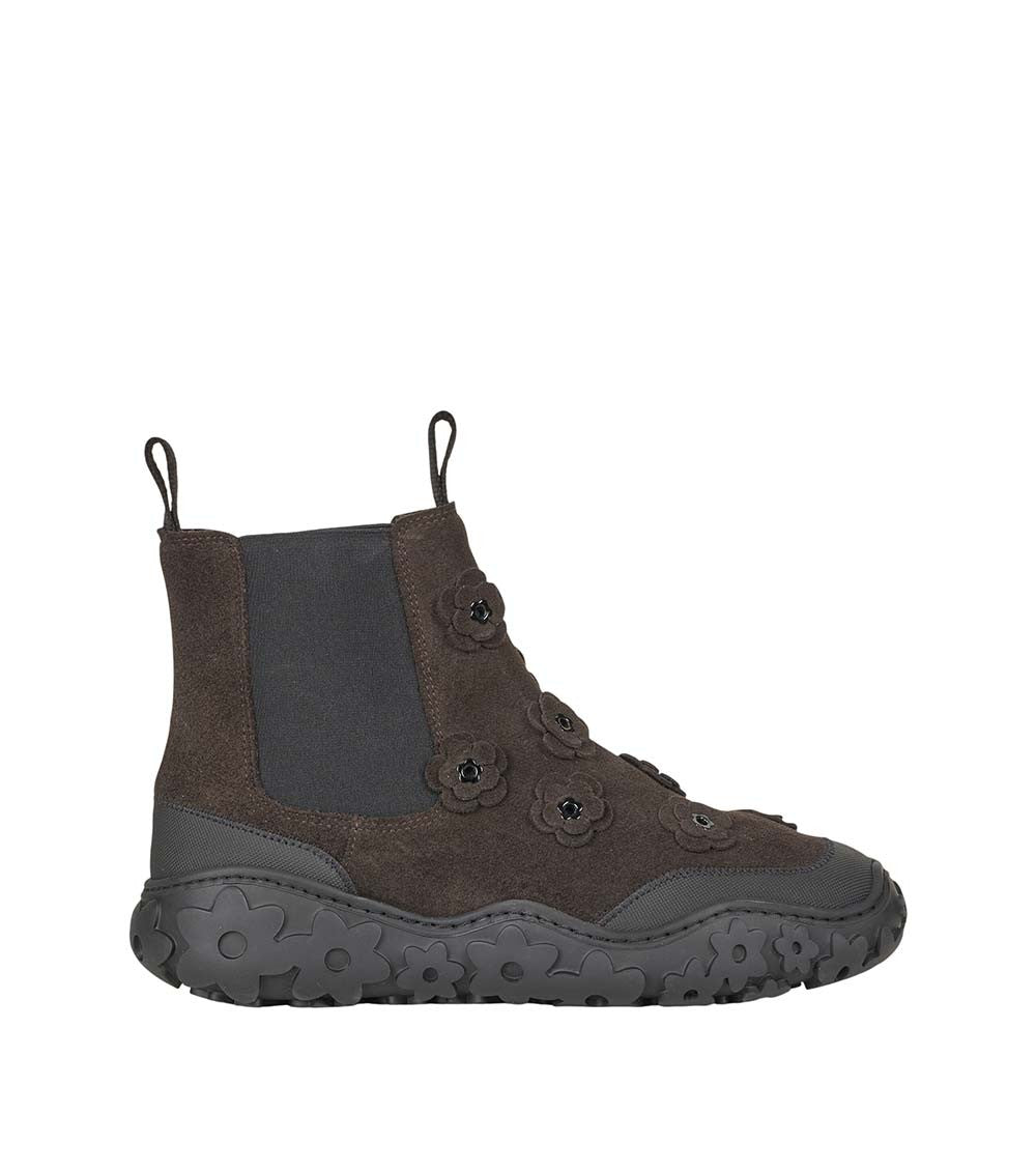 Dark Brown Suede Boots 1