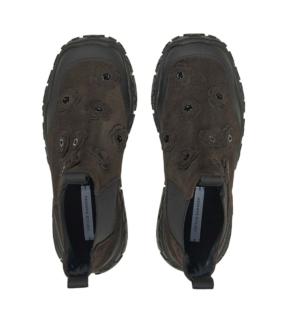 Dark Brown Suede Boots 3