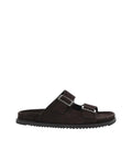 Brown Suede Sandals 1