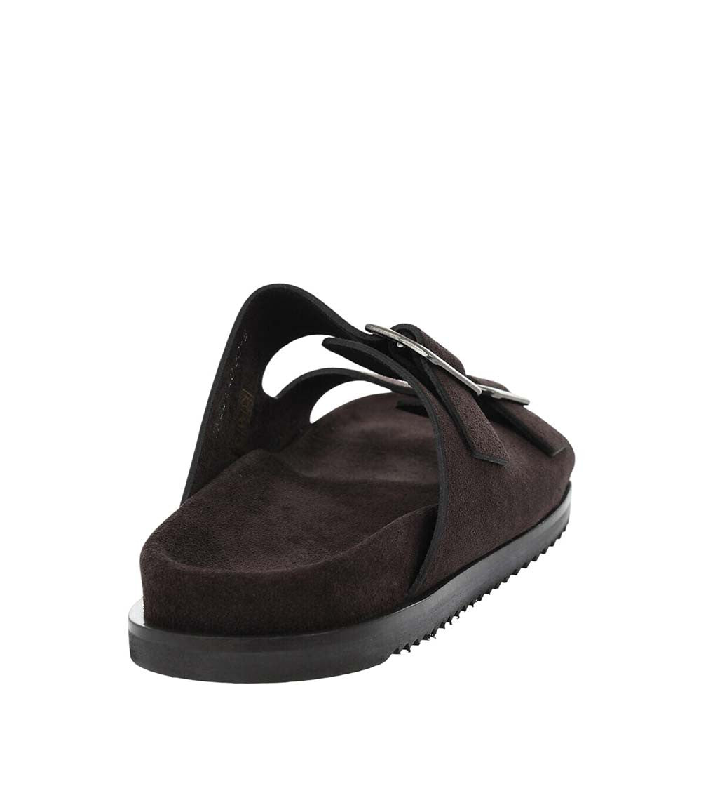 Brown Suede Sandals 3