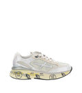 Off White Color-Block Sneakers 1