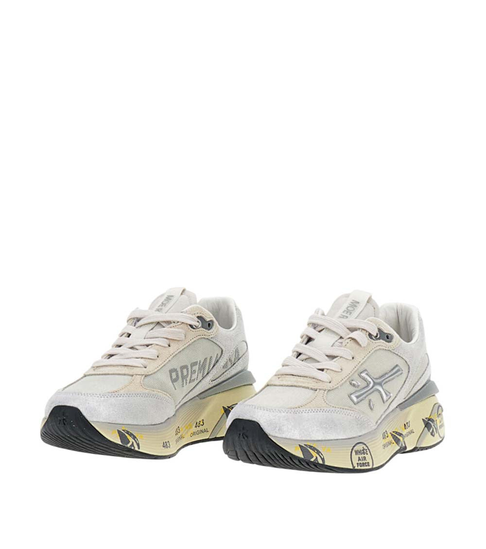 Off White Color-Block Sneakers 2
