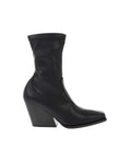 Black Leather Ankle Boots 1