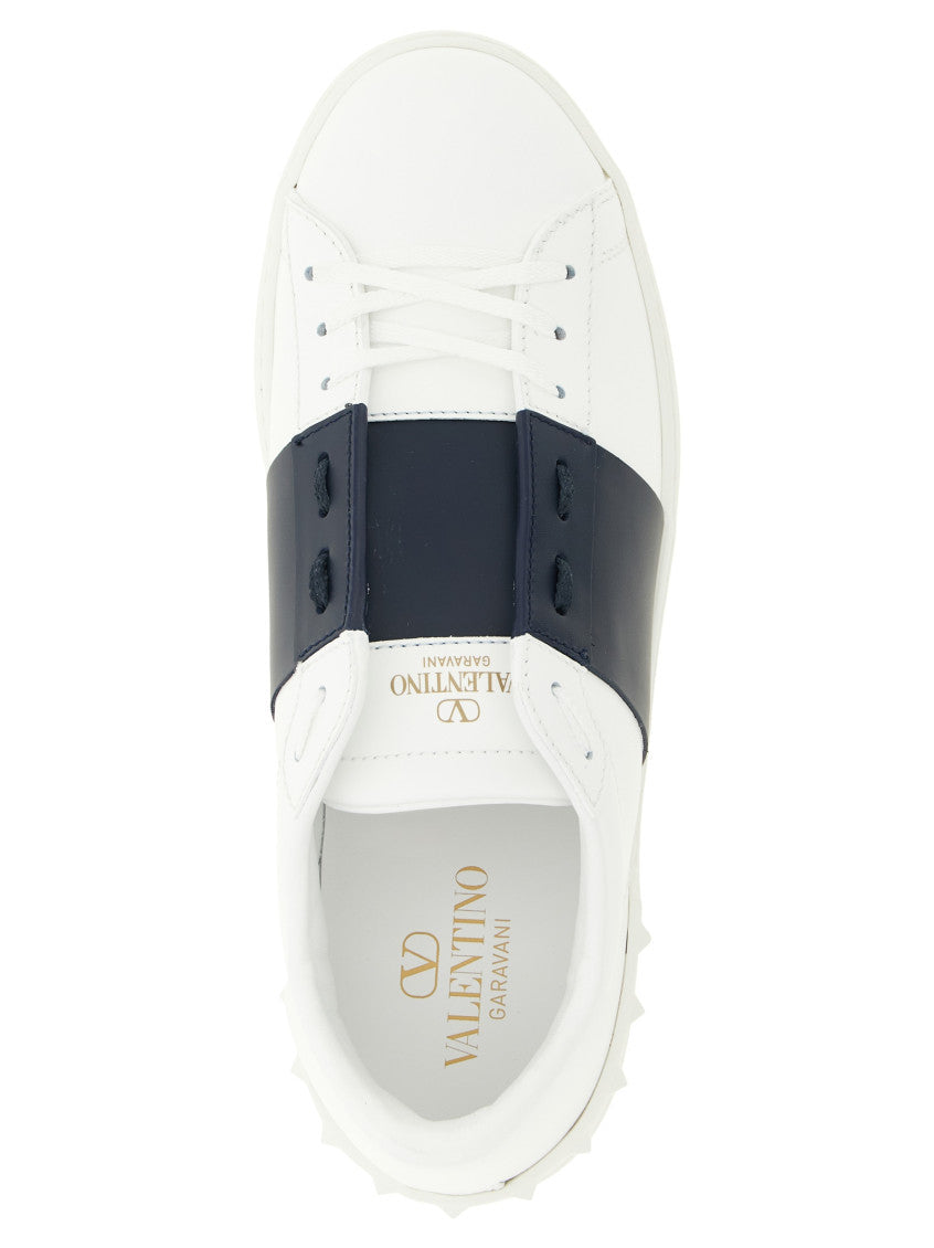 White Color Block Sneakers 4