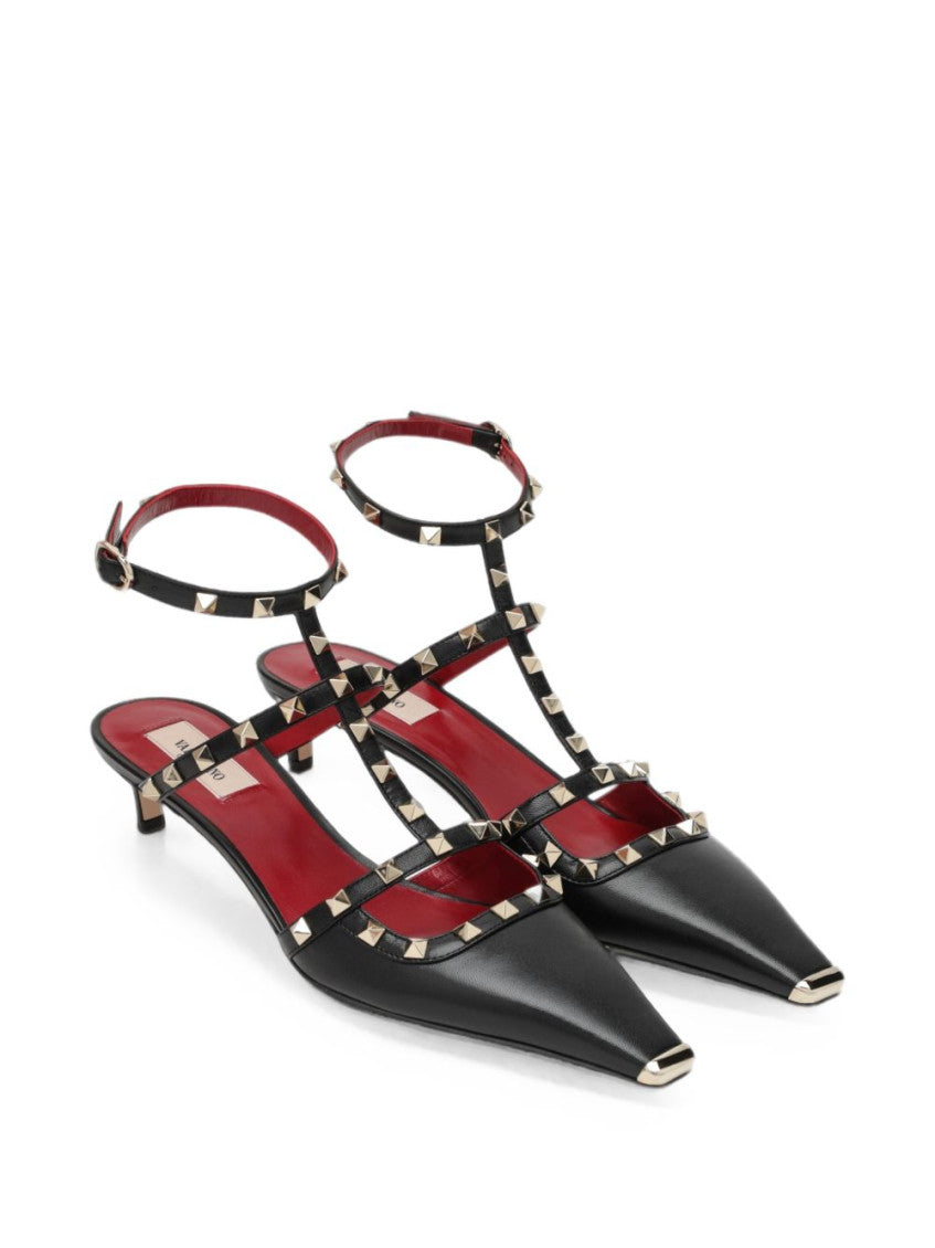 Black Studded Pumps 2