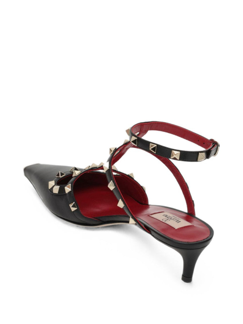 Black Studded Pumps 3