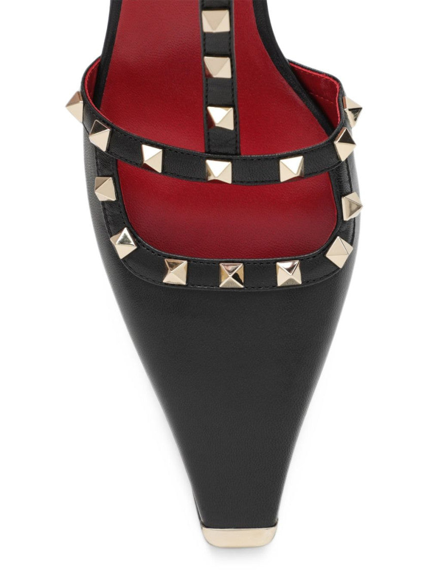 Black Studded Pumps 4