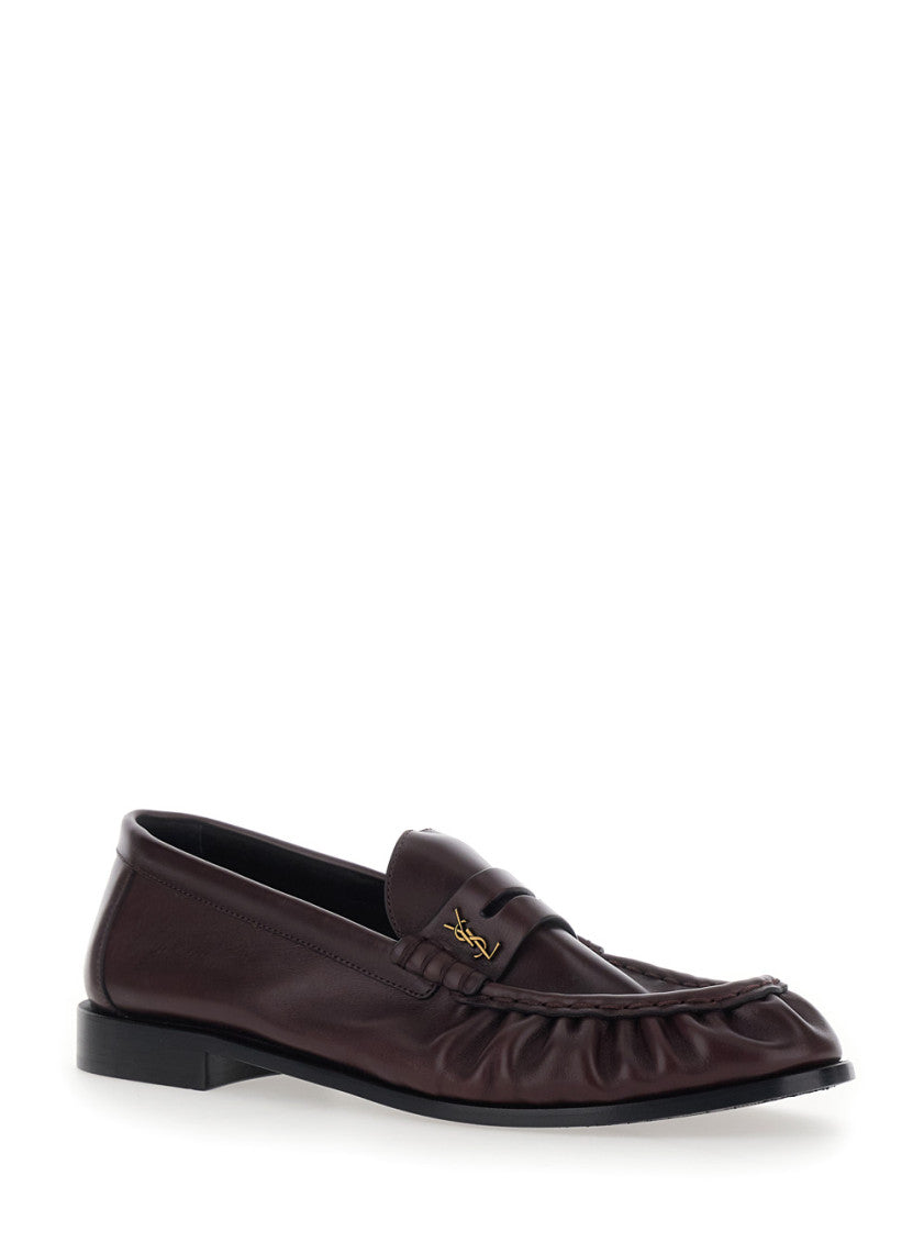 Maroon Slip On Loafers 2