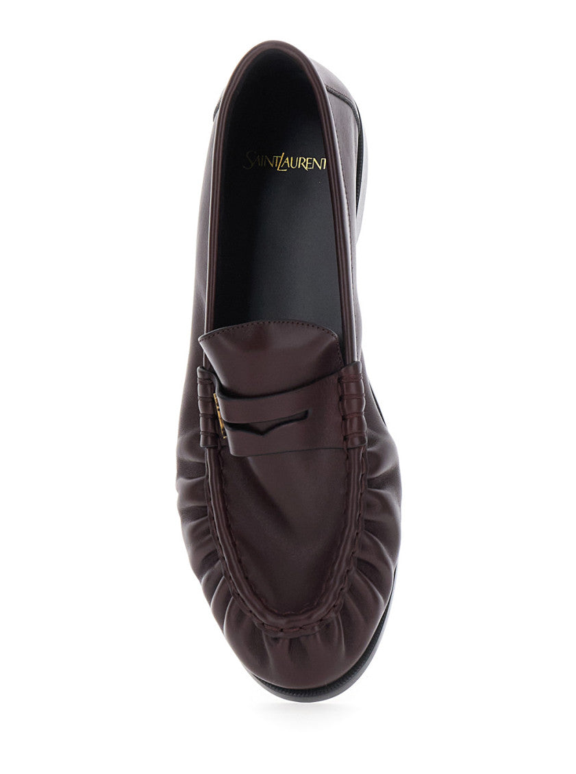 Maroon Slip On Loafers 4