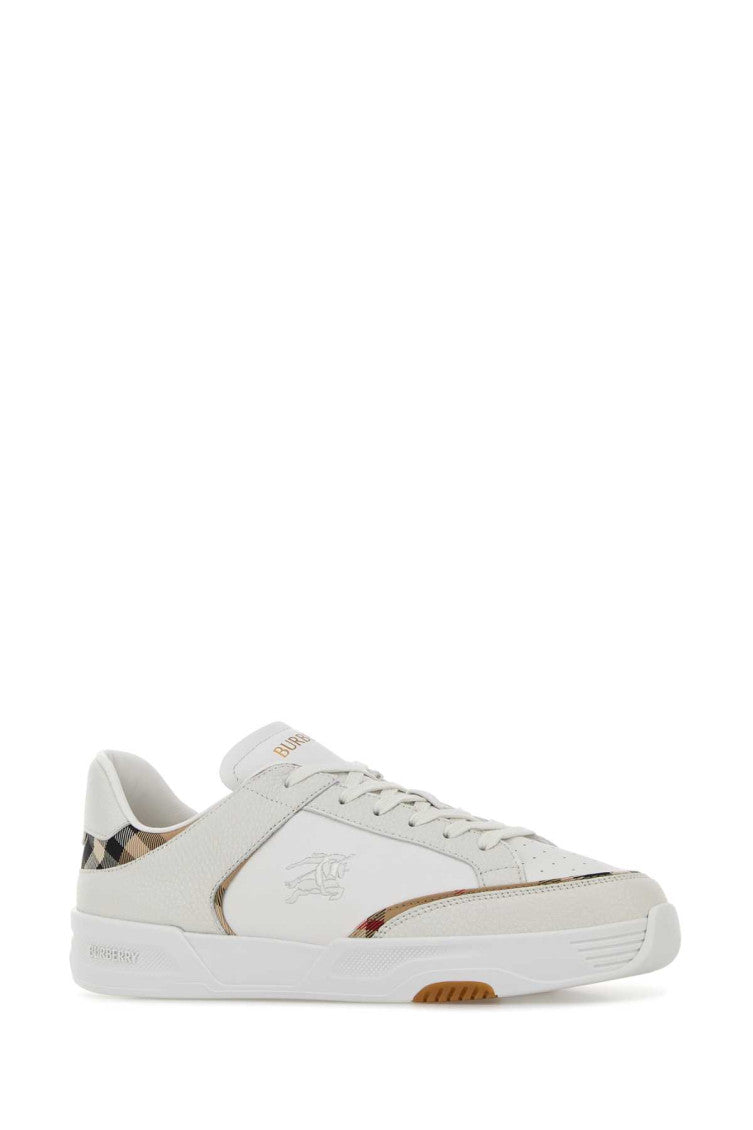 White Logo Sneakers 2