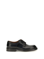 Black Leather Lace Up Shoes 1