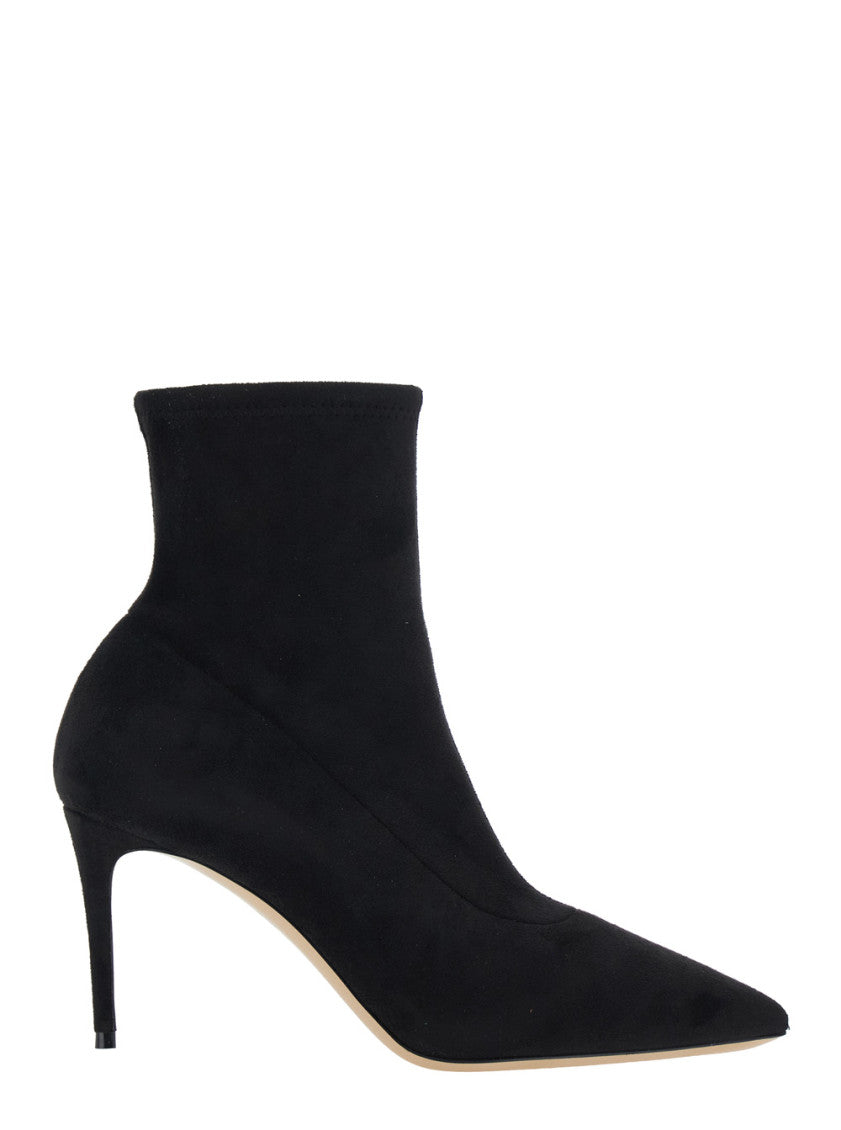 Black Slip On Boots 1