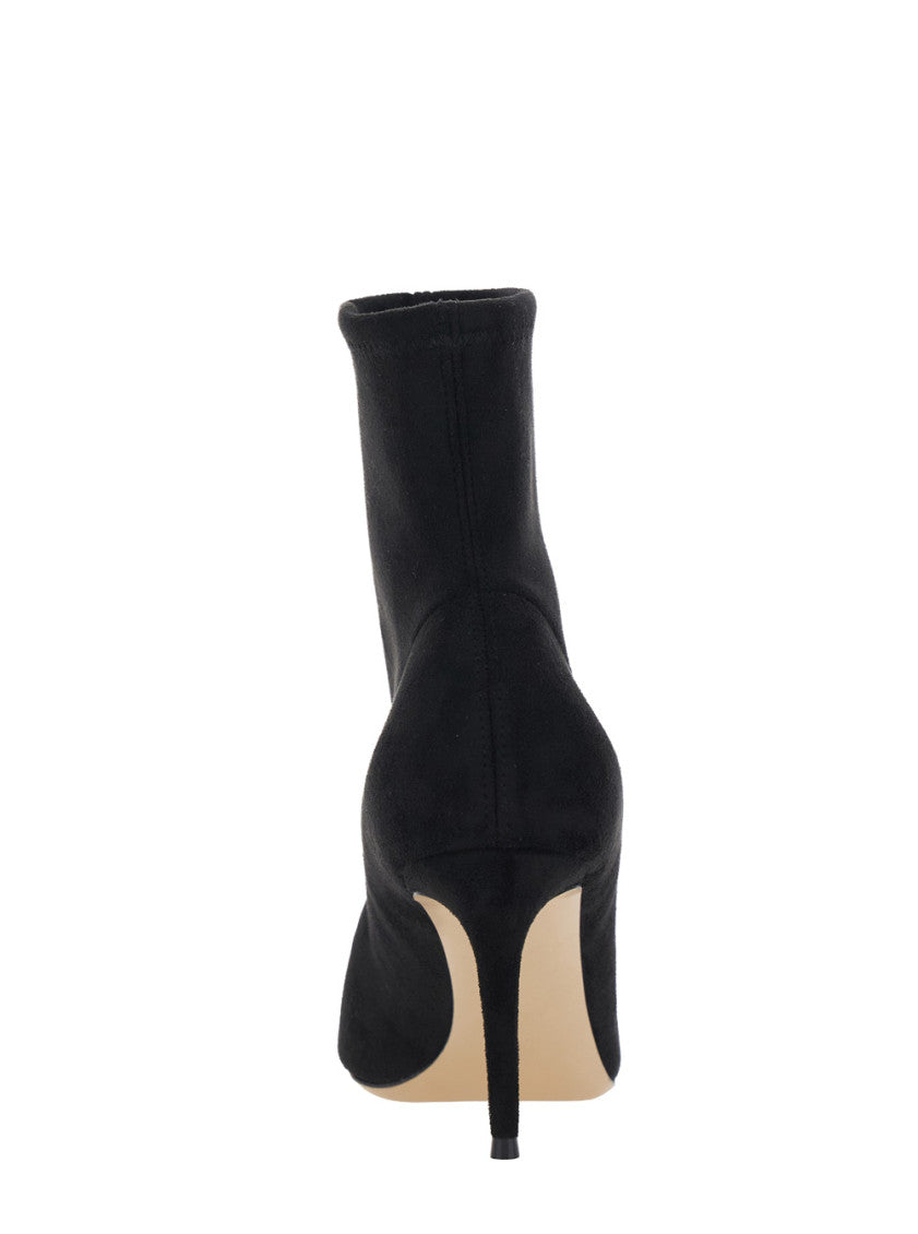 Black Slip On Boots 4