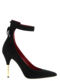 Black Leather Pumps 1