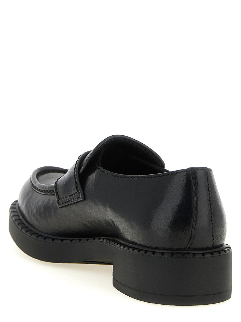 Black Slip On Loafers 3
