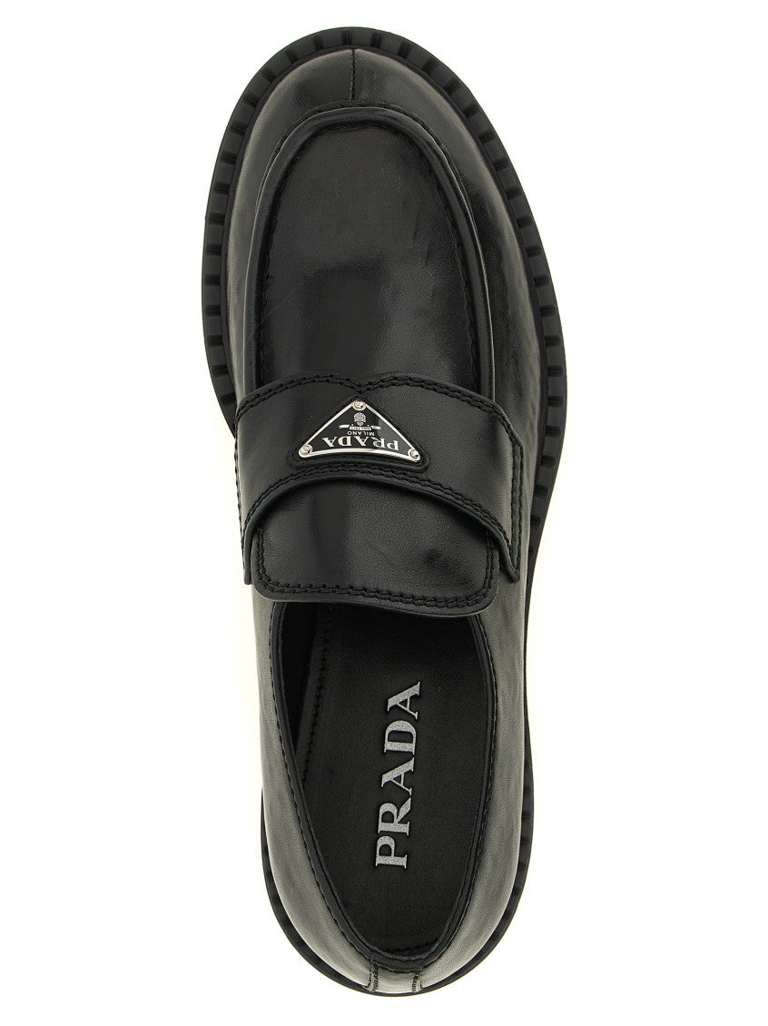 Black Slip On Loafers 4