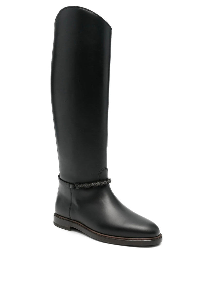 Black Leather Boots 2