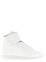 White Leather Sneakers 1