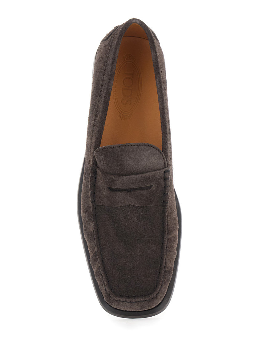 Brown Pennyslot Loafers 4